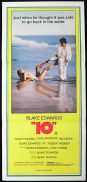 "10" Dudley Moore Bo Derek Julie Andrews RARE Daybill Movie poster