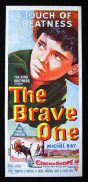 THE BRAVE ONE Daybill Movie poster 1956 Michael Ray Bullfight