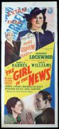 GIRL IN THE NEWS Original Daybill Movie Poster Margaret Lockwood Carol Reed Marchant Graphics