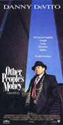 OTHER PEOPLE'S MONEY Original daybill Movie poster Danny DeVito Gregory Peck