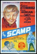 THE SCAMP Original One sheet Movie Poster Richard Attenborough Colin Petersen