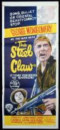 THE STEEL CLAW Original Daybill Movie Poster George Montgomery Philippines