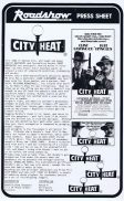 CITY HEAT Rare AUSTRALIAN Movie Press Sheet Clint Eastwood