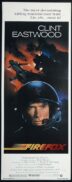 FIREFOX Original ROLLED US Insert Movie poster Clint Eastwood