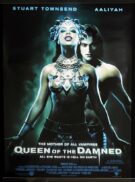 QUEEN OF THE DAMNED Original One sheet Movie poster Stuart Townsend Aaliyah