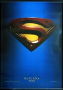 SUPERMAN RETURNS Original ADV One sheet Movie poster Brandon Routh Kate Bosworth