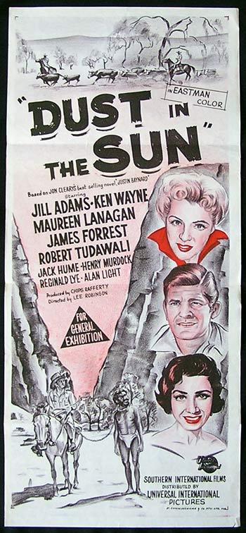 Dust In The Sun Original Daybill Movie Poster Australian Aboriginal Moviemem Original Movie Posters