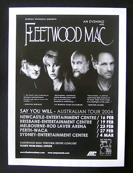 Tickets For Fleetwood Mac Farewell Tour 2018