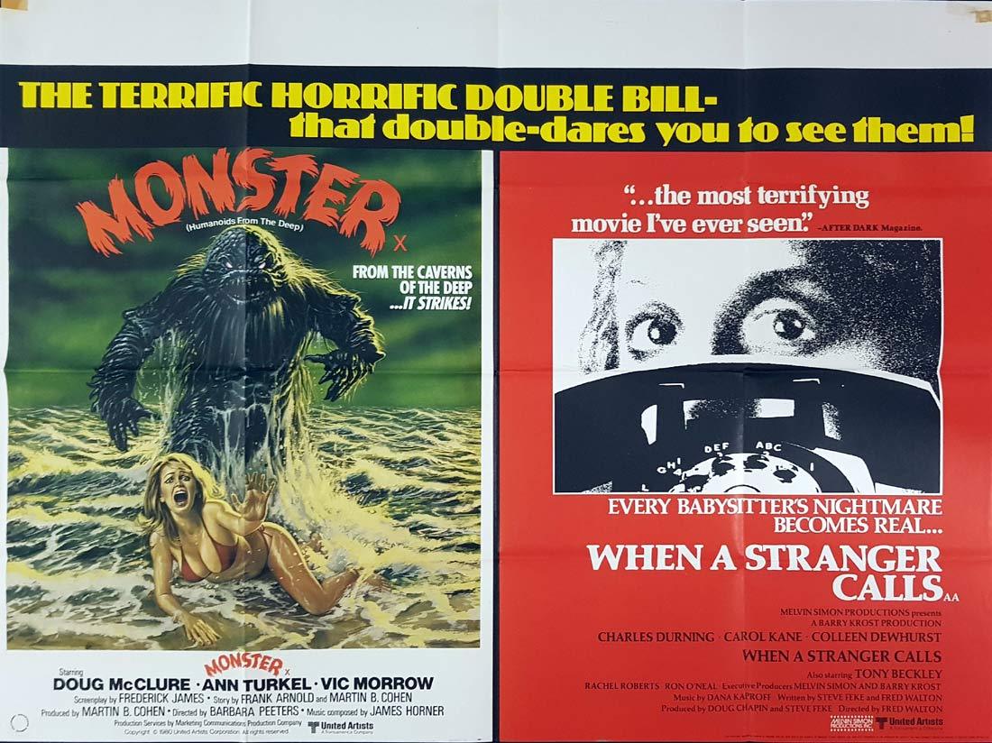 Monster Humanoids From The Deep When A Stranger Calls When A Stranger Calls Movie Posters Vintage Humanoids From The Deep