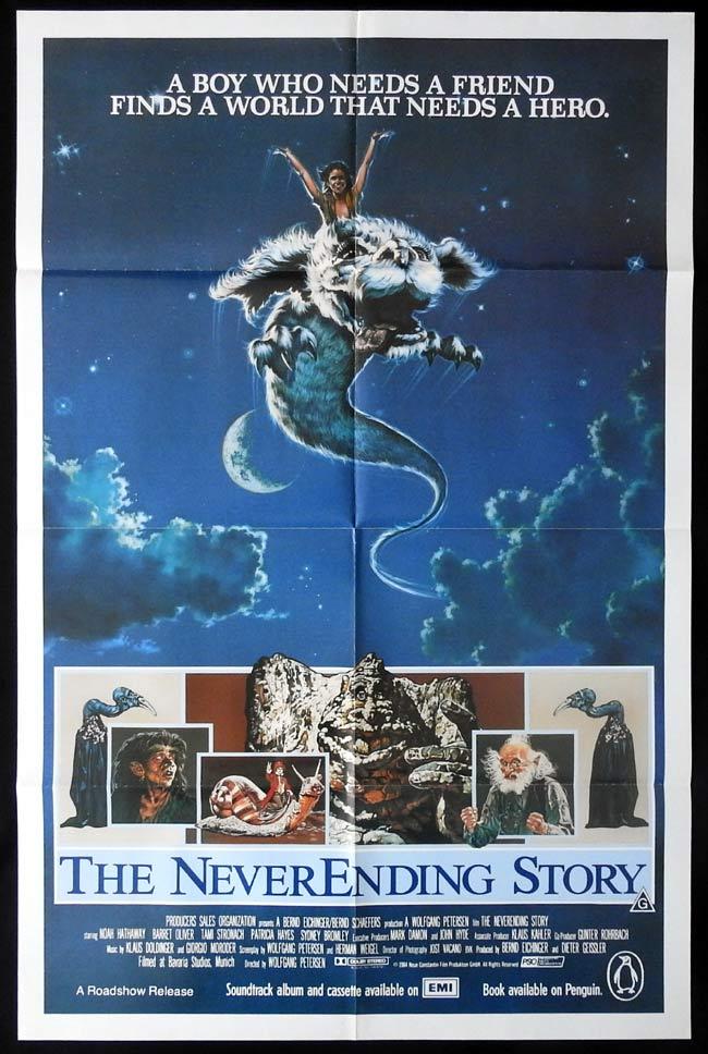 THE NEVER ENDING STORY Original One sheet Movie Poster ...