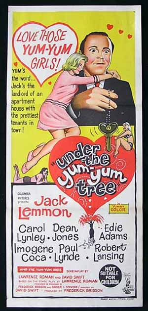 UNDER THE YUM YUM TREE ’63-Jack Lemmon poster