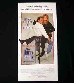 WHEN HARRY MET SALLY ’88-Meg Ryan-Billy Crystal poster