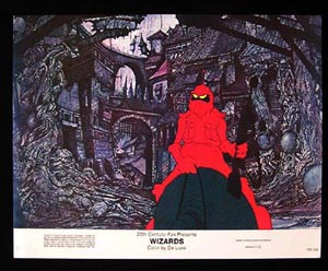 WIZARDS Movie Poster 1977 Ralph Bakshi 8 x 10 US Lobby Card / Still 3