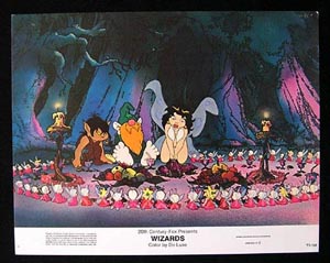 WIZARDS Movie Poster 1977 Ralph Bakshi 8 x 10 US Lobby Card / Still 6