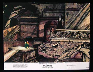 WIZARDS Movie Poster 1977 Ralph Bakshi 8 x 10 US Lobby Card / Still 8