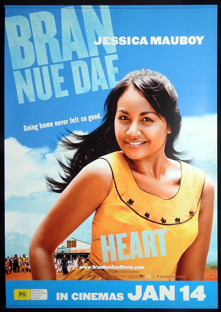 BRAN NUE DAE Movie Poster 2009 Jessica Mauboy Advance Australian One sheet