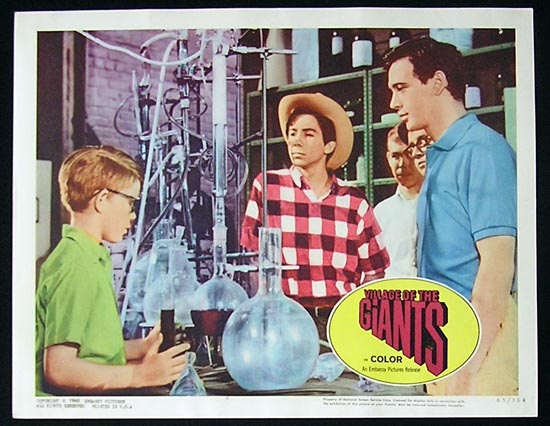 VILLAGE OF THE GIANTS ’65 Tommy Kirk Lobby Card #2