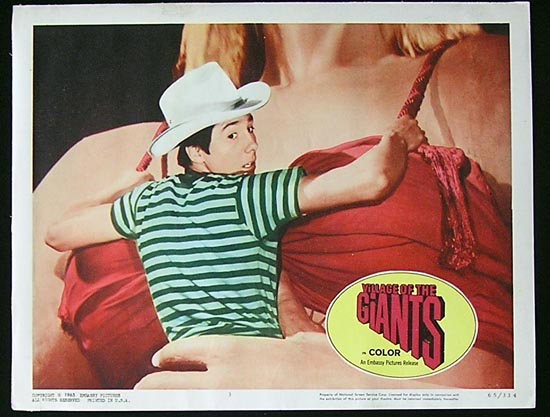 VILLAGE OF THE GIANTS ’65 Johnny Crawford Lobby Card #3
