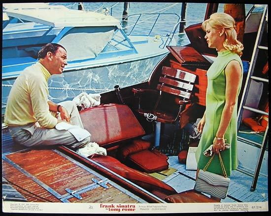 TONY ROME 1967 Frank Sinatra ORIGINAL US Lobby card #2