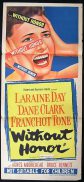 WITHOUT HONOR '49 aka TWILIGHT Laraine Day Film Noir Movie poster