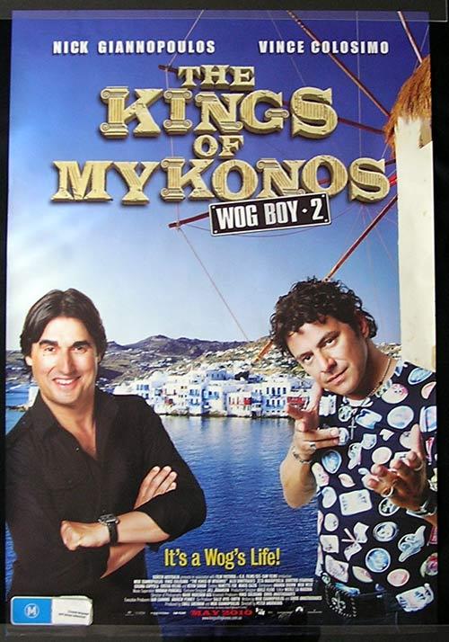 WOG BOY 2 KINGS OF MYKONOS Movie poster 2010 Nick Giannopoulos Australian Cinema