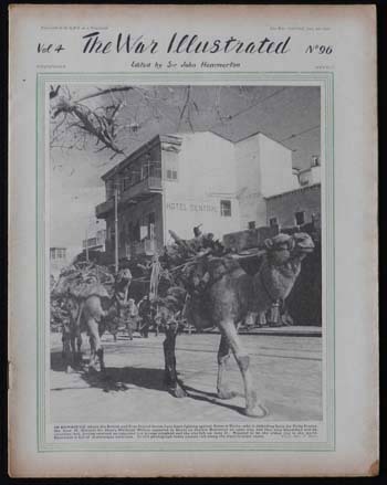 War Illustrated Magazine July 4 1941 Camels in Damascus