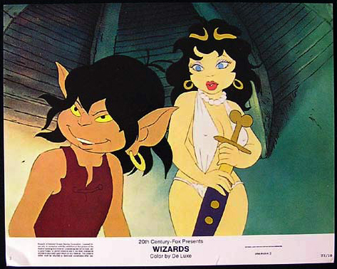 WIZARDS Movie Poster 1977 Ralph Bakshi Lobby Card 2