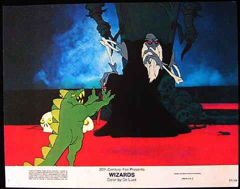 WIZARDS Movie Poster 1977 Ralph Bakshi Lobby Card 5