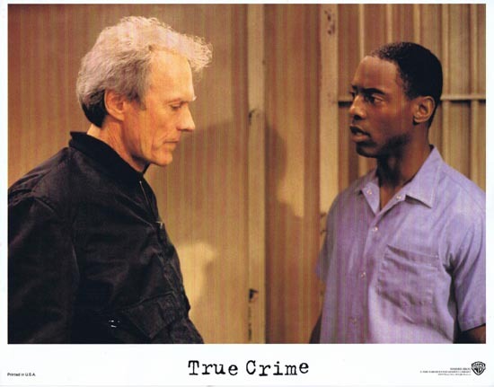 TRUE CRIME Original US Lobby card 1 Clint Eastwood Isaiah Washington