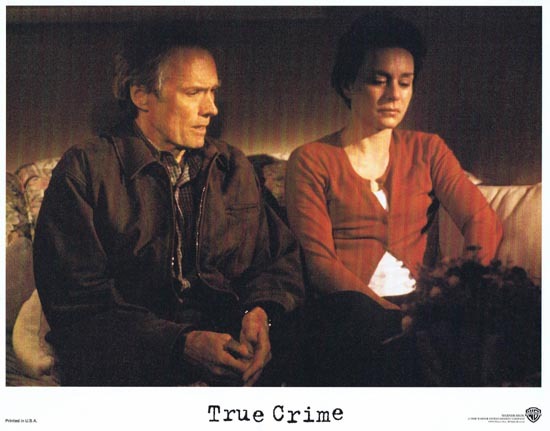 TRUE CRIME Original US Lobby card 2 Clint Eastwood Isaiah Washington