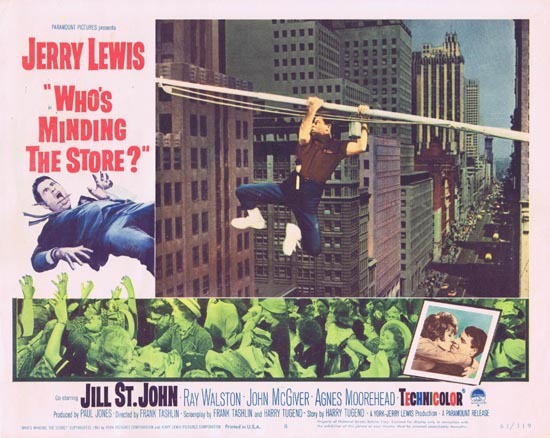 WHO’S MINDING THE STORE Lobby card 8 Jerry Lewis