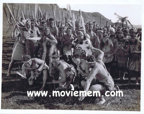 UNDER THE SOUTHERN CROSS 1927 Movie Still 2 New Zealand Cinema Maori Culture