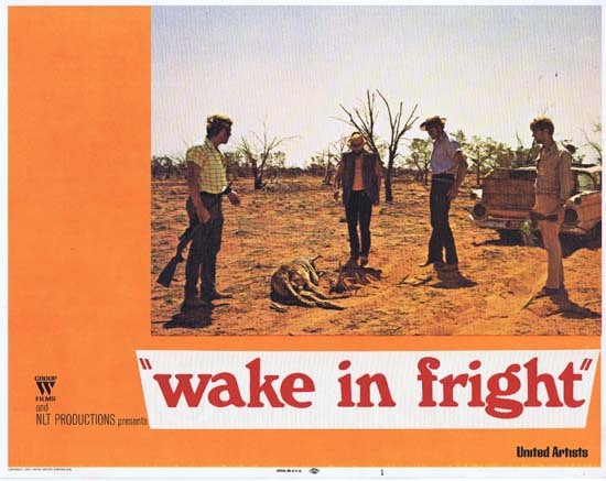 WAKE IN FRIGHT aka OUTBACK Lobby Card 1 1970 Chips Rafferty Donald Pleasence