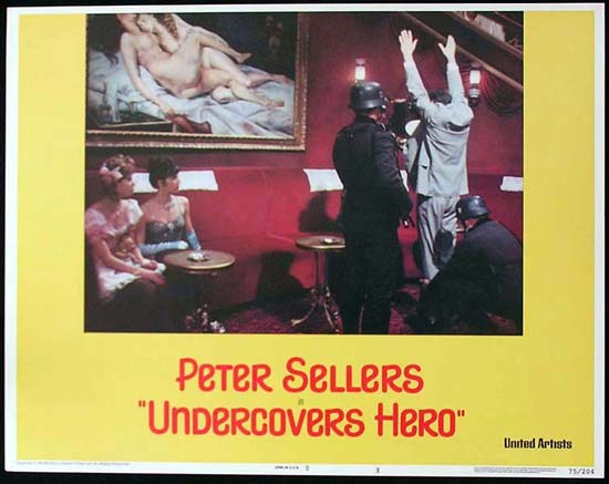 UNDERCOVERS HERO Vintage Lobby Card 3 Peter Sellers