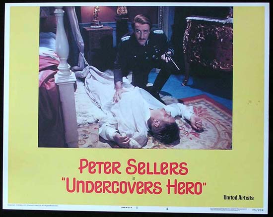UNDERCOVERS HERO Vintage Lobby Card 4 Peter Sellers