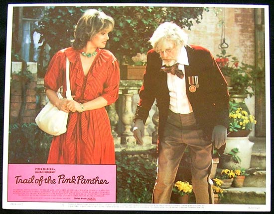 TRAIL OF THE PINK PANTHER Lobby Card 1 Peter Sellers Joanna Lumley