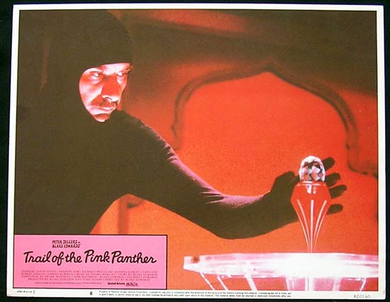 TRAIL OF THE PINK PANTHER Lobby Card 8 Peter Sellers Joanna Lumley