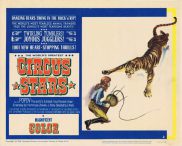 WORLD'S GREATEST CIRCUS STARS Lobby Card 2 Oleg Popov Russian Circus Lion Tamer