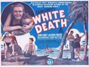 ZANE GREY'S WHITE DEATH Original Vintage Movie Herald KEN G.HALL Australian Cinema Classic Great Barrier Reef
