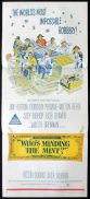 WHO'S MINDING THE MINT Original daybill Movie Poster Jim Hutton Dorothy Provine