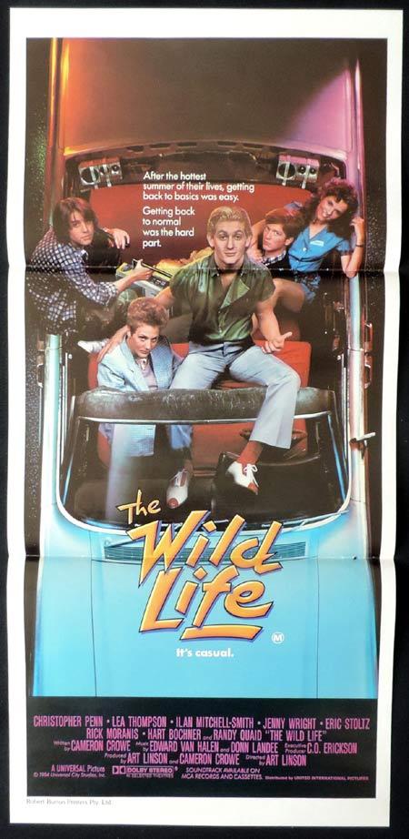 WILD LIFE Original Daybill Movie Poster Lea Thompson Christopher Penn