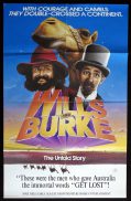WILLS AND BURKE Movie Poster 1985 Garry McDonald One sheet Movie poster