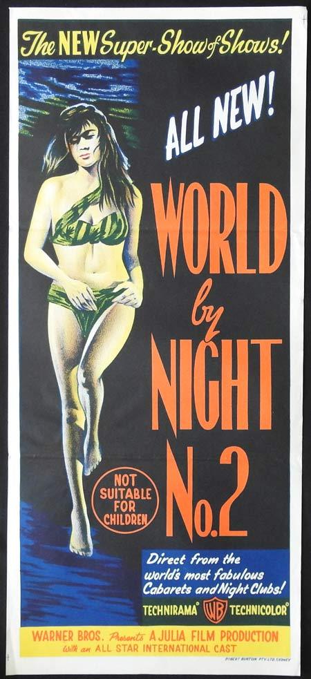 WORLD BY NIGHT No.2 Original Daybill Movie Poster
