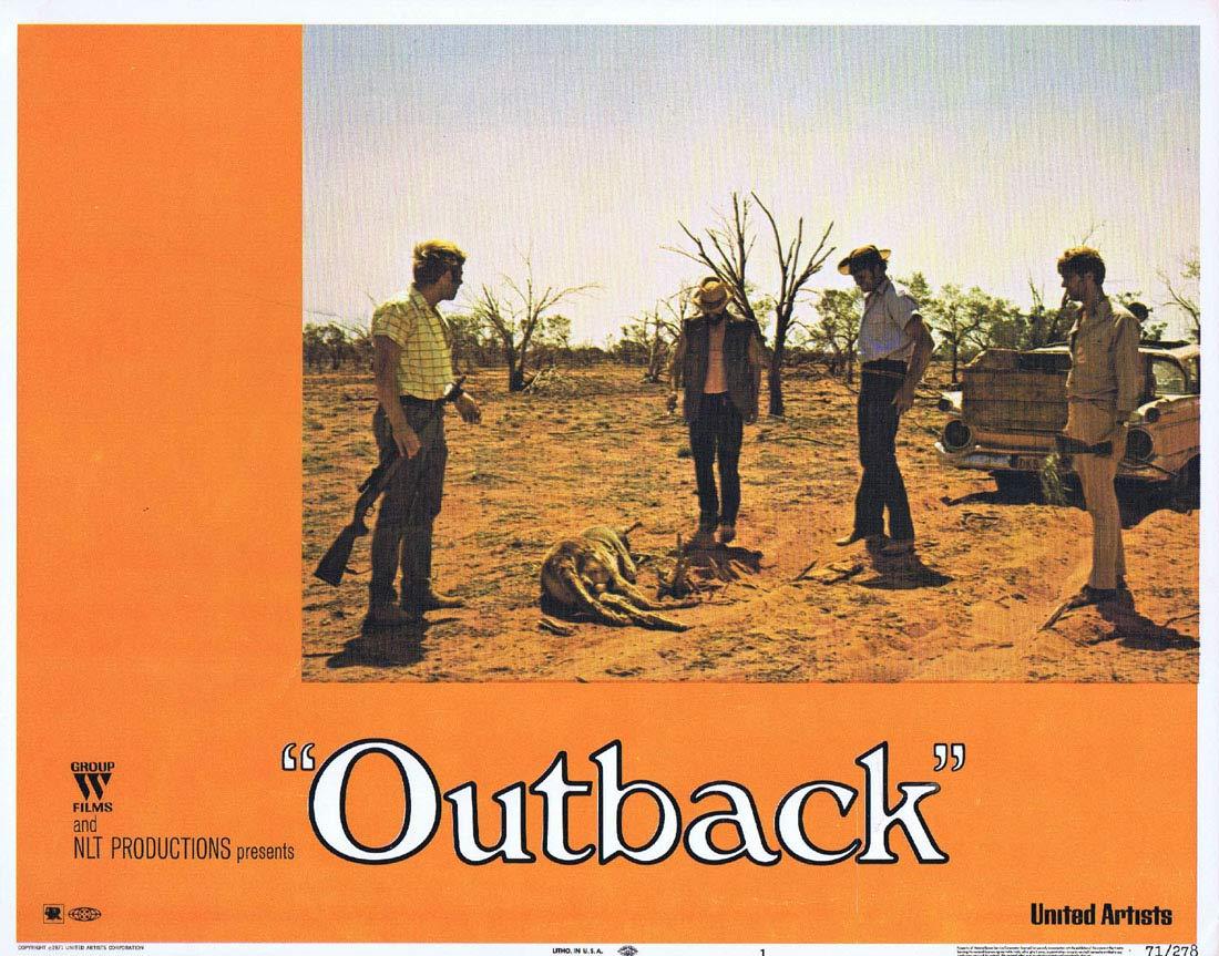 WAKE IN FRIGHT aka OUTBACK Lobby Card 1 1970 Chips Rafferty Donald Pleasence