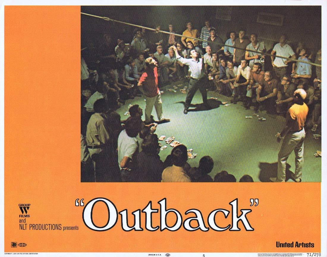 WAKE IN FRIGHT aka OUTBACK Lobby Card 5 1970 Chips Rafferty Donald Pleasence