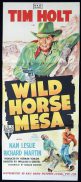 WILD HORSE MESA 1947 Tim Holt RKO Australian Daybill Movie Poster