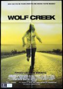 WOLF CREEK Original Movie Poster John Jarratt Australian one sheet