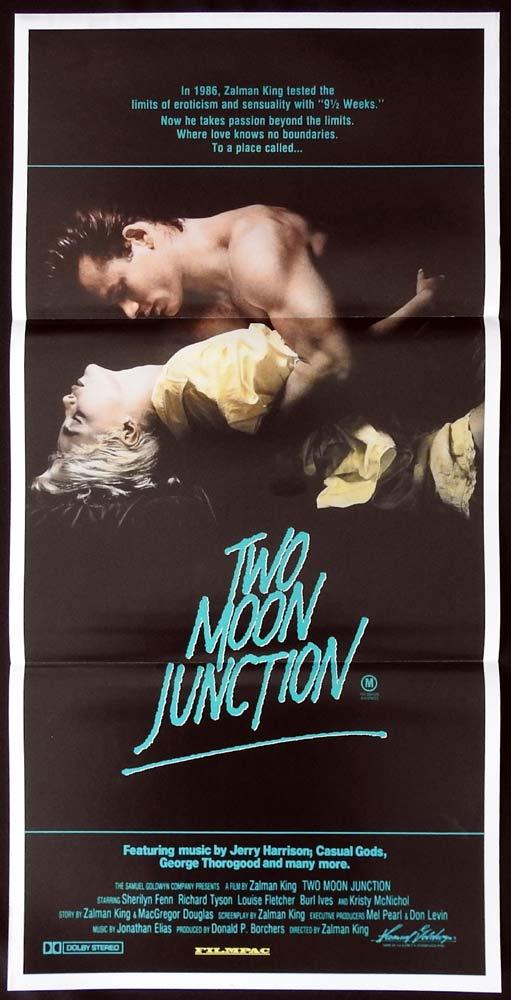 TWO MOON JUNCTION Original Daybill Movie poster Sherilyn Fenn Richard Tyson