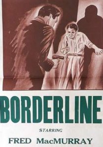 BORDERLINE Daybill Movie Poster Original or Reissue image