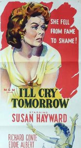 I’LL CRY TOMORROW Daybill Movie poster Original or Reissue? image